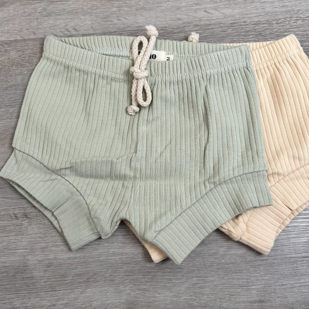 Sage Ribbed Short Set - Picture 4 of 6